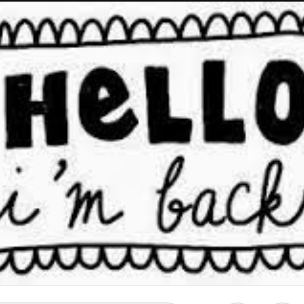 I'M BACK FROM VACATION!